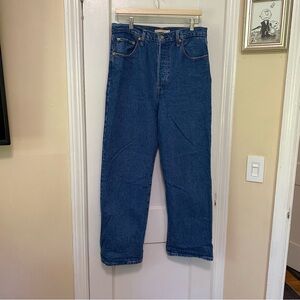 Levi’s premium denim ribcage crop